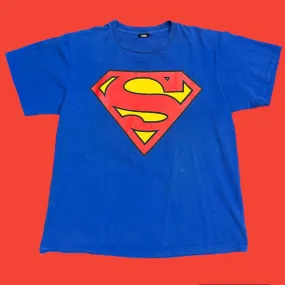 Superman Logo Warner Bros 2000 T-Shirt XL