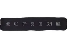 Supreme Polartec Scarf Black