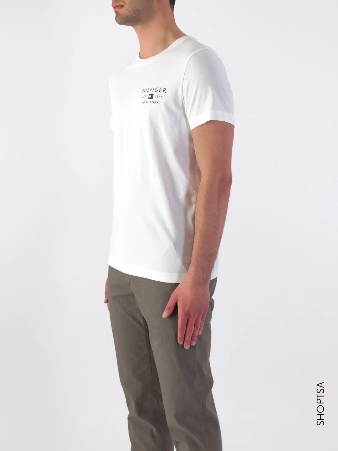 T-shirt con logo minimal - Tommy Hilfiger