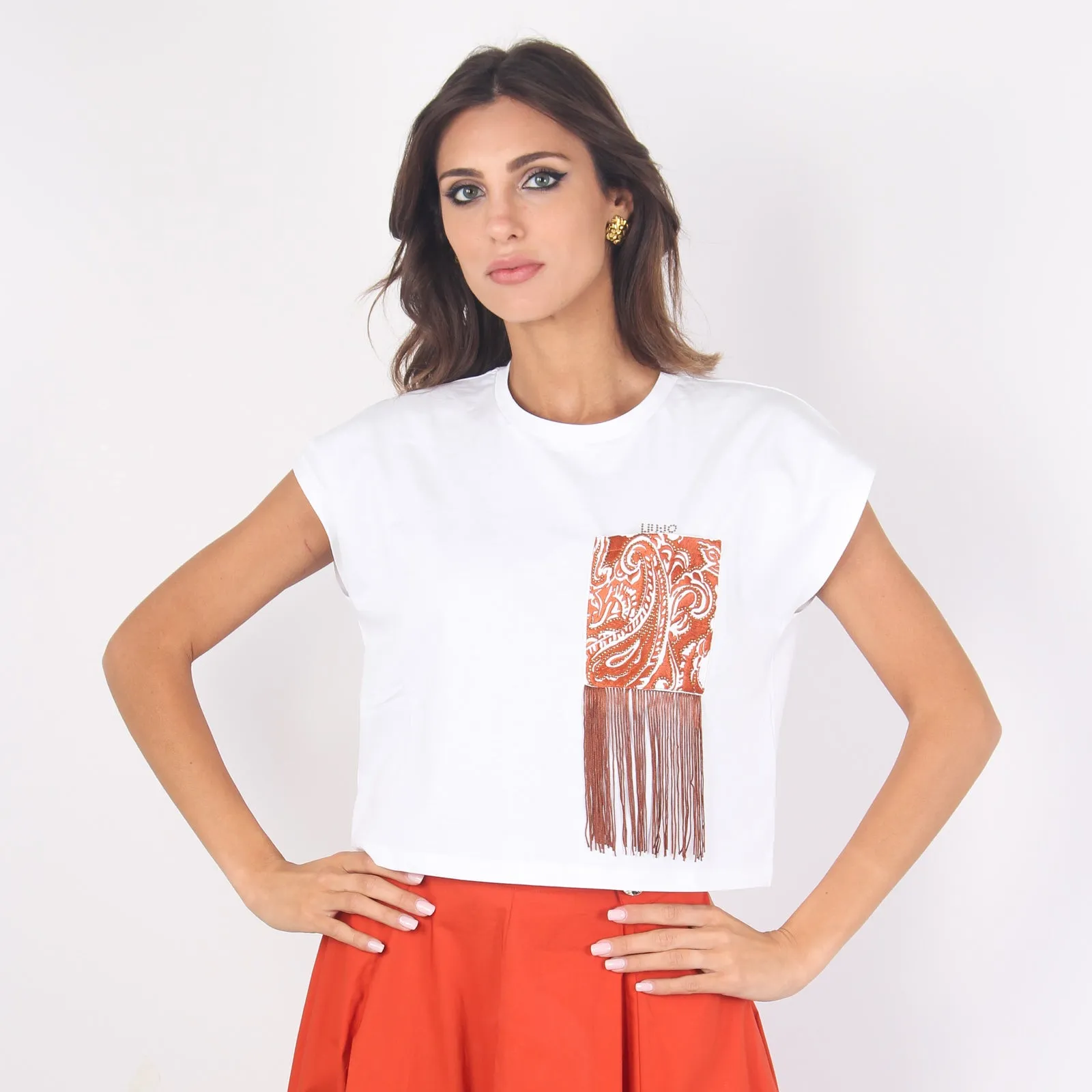 T-shirt Taschino Fantasia Fran Bco/embr