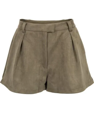 The Etta Collection Green Cheyne Shorts