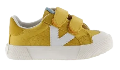 TRIBE CANVAS STRIPE SNEAKER YELLOW