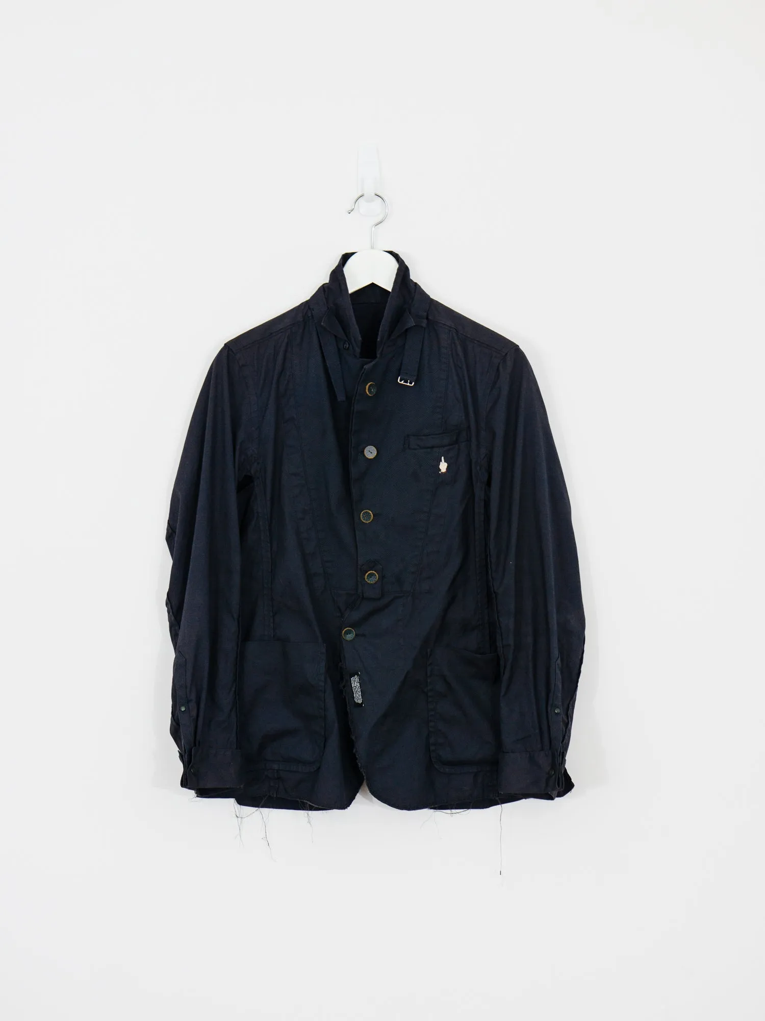 Undercover SS13 Convertible Distressed Officer Jacket/Blazer