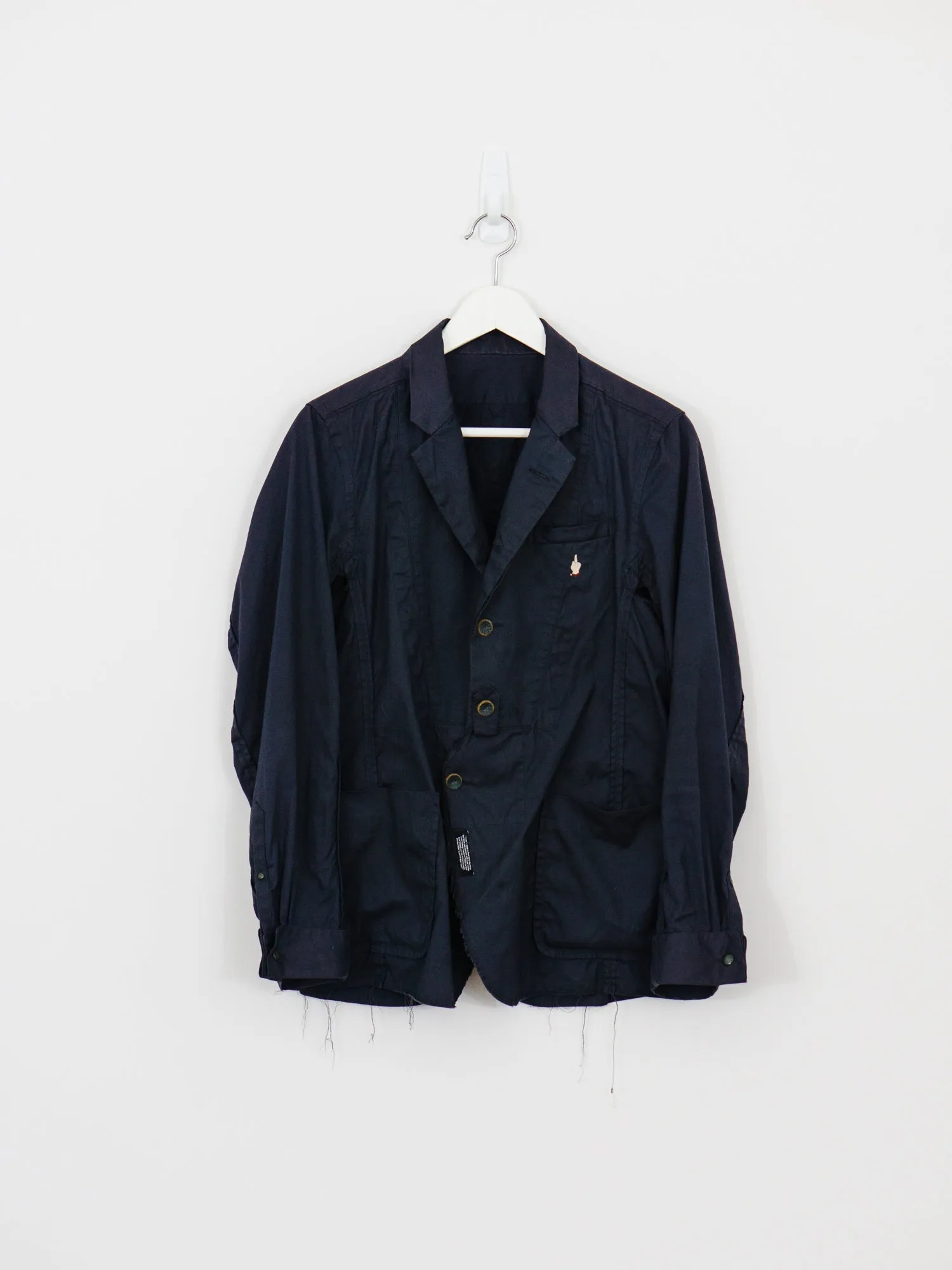 Undercover SS13 Convertible Distressed Officer Jacket/Blazer