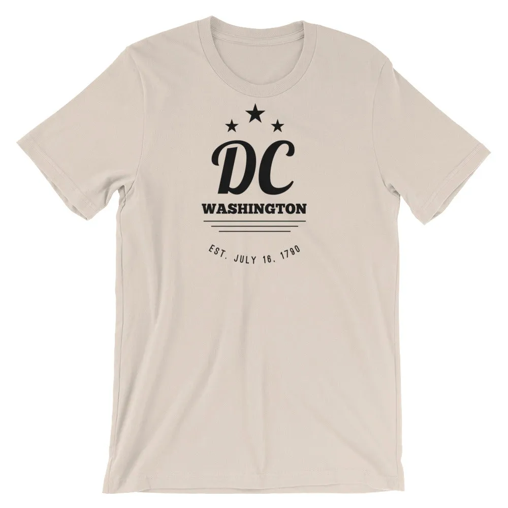 Washington DC - Short-Sleeve Unisex T-Shirt - Established