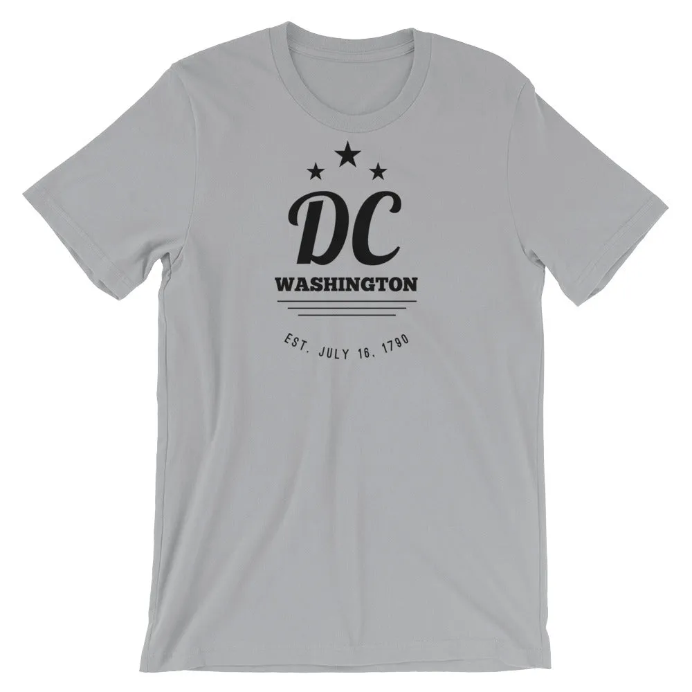 Washington DC - Short-Sleeve Unisex T-Shirt - Established