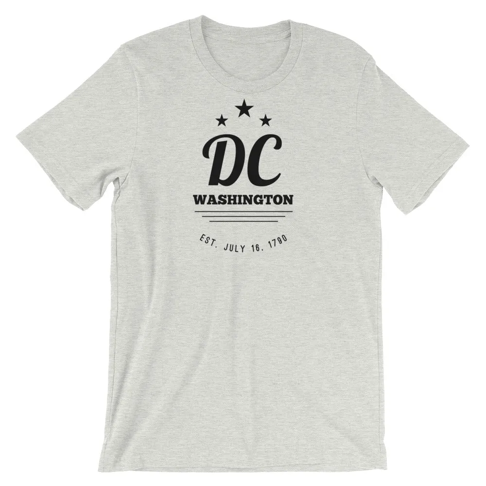 Washington DC - Short-Sleeve Unisex T-Shirt - Established