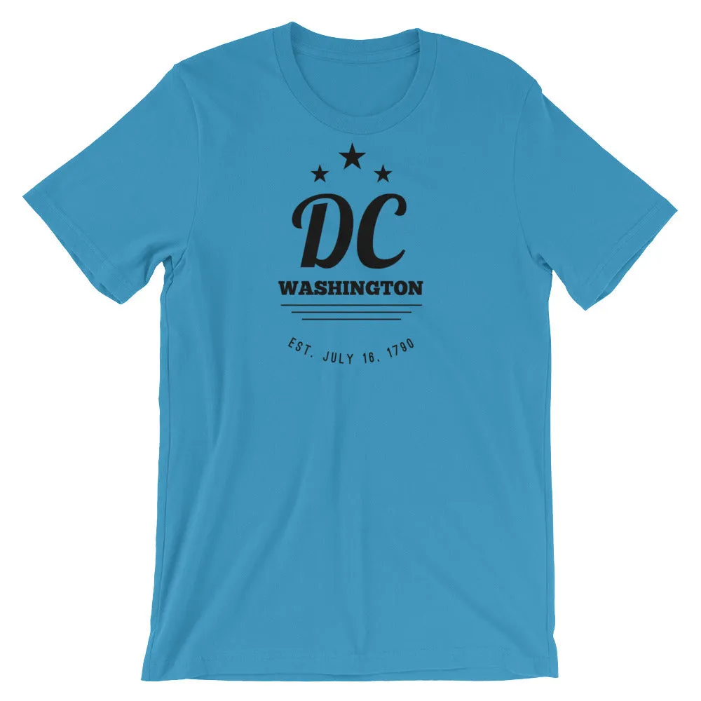 Washington DC - Short-Sleeve Unisex T-Shirt - Established