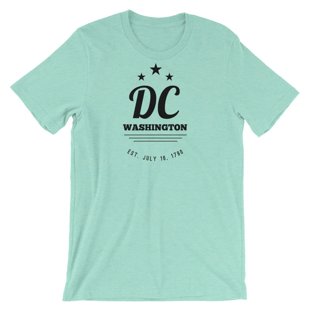 Washington DC - Short-Sleeve Unisex T-Shirt - Established