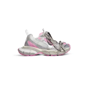      Women's 3xl Sneaker  in White/grey/pink 