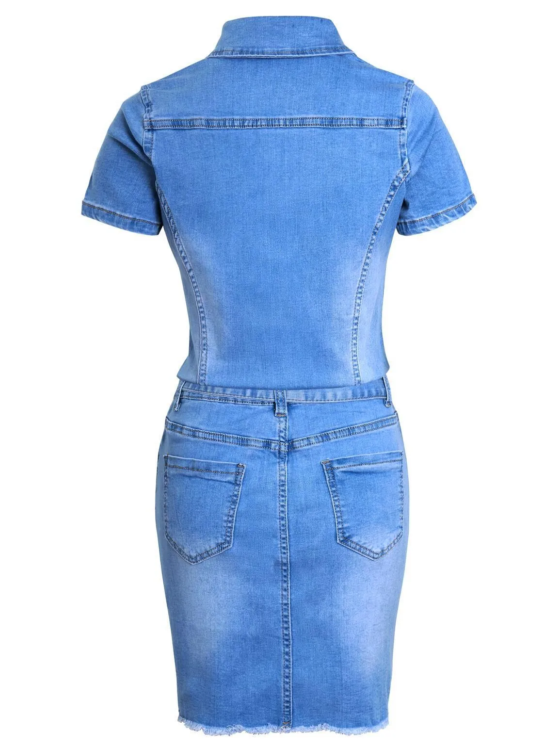 Womens Denim Pencil Dress, UK sizes 8 to 16